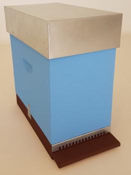 Kompletter Ablegerkasten mit 5 Rähmchen Dadant/Industriell